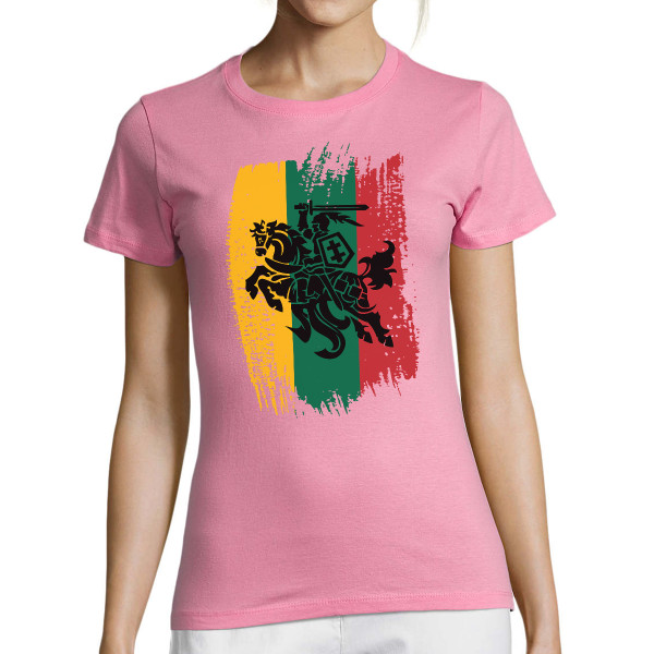 Moteriški marškinėliai "Lietuvos herbas"