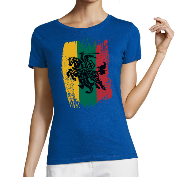 Moteriški marškinėliai "Lietuvos herbas"