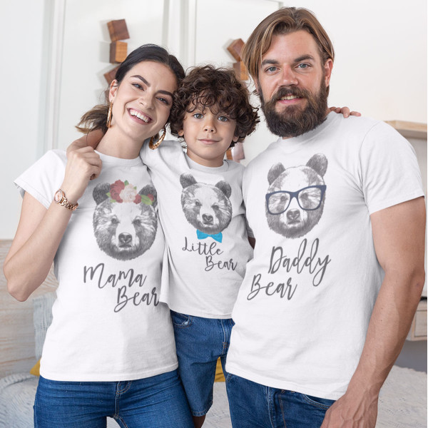 Moteriški marškinėliai "Mama bear"