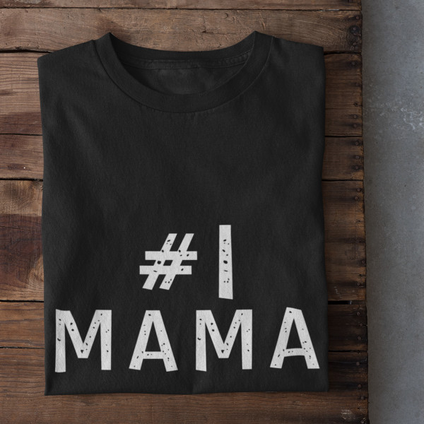 Moteriški marškinėliai "Mama Nr.1"