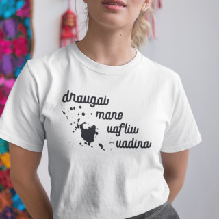 Moteriški marškinėliai "Mane vafliu vadina"