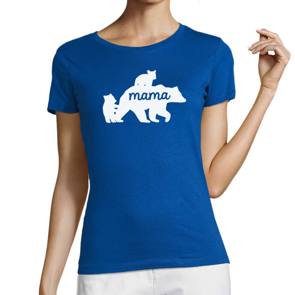 Moteriški marškinėliai "Meškučių mama"