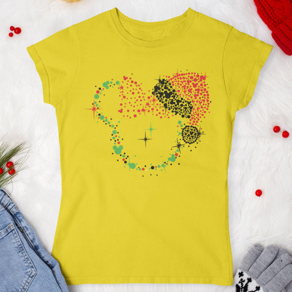 Moteriški marškinėliai "Minnie Christmas"