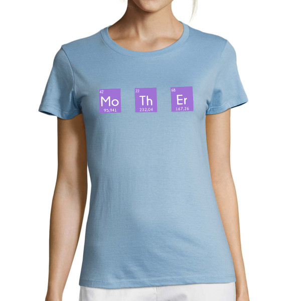 Moteriški marškinėliai "Necessary element - mother"