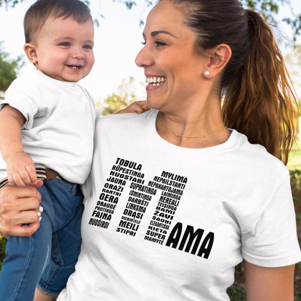 Moteriški marškinėliai "Nepakartojama mama"