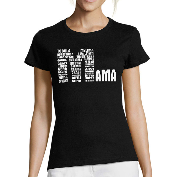 Moteriški marškinėliai "Nepakartojama mama"