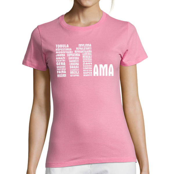 Moteriški marškinėliai "Nepakartojama mama"