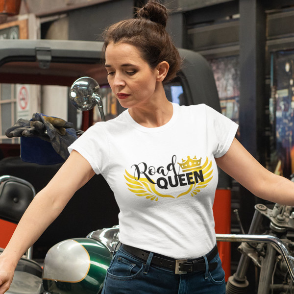 Moteriški marškinėliai "Road Queen"