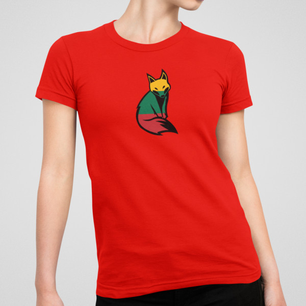 Moteriški marškinėliai "Rudoji lapė"