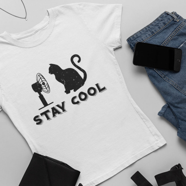 Moteriški marškinėliai "Stay cool"