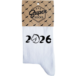 Moteriškos kojinės "2026 - Arklio metai"