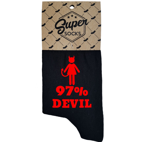 Moteriškos kojinės "Devil"