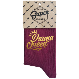 Moteriškos kojinės „Drama Queen“ 