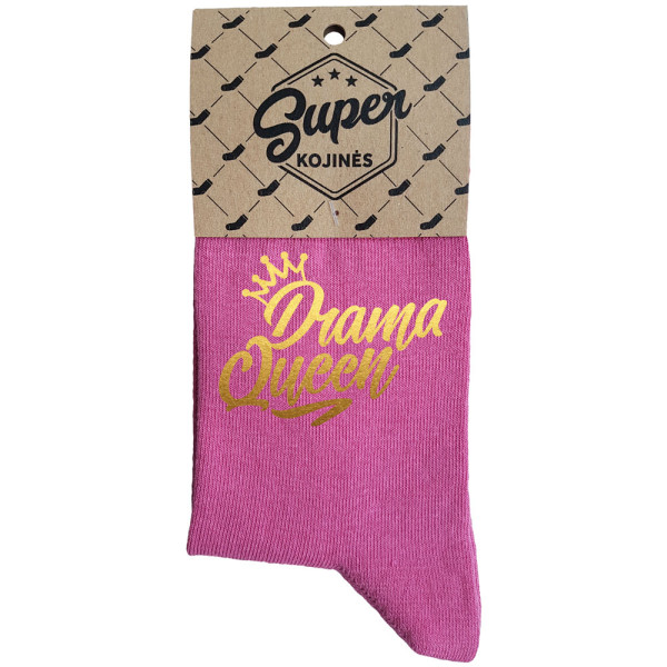 Moteriškos kojinės „Drama Queen“ 