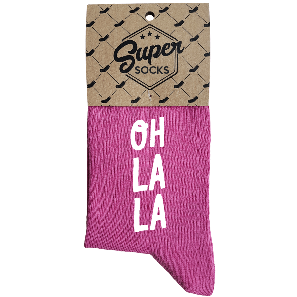 Moteriškos kojinės „Oh La La“ 