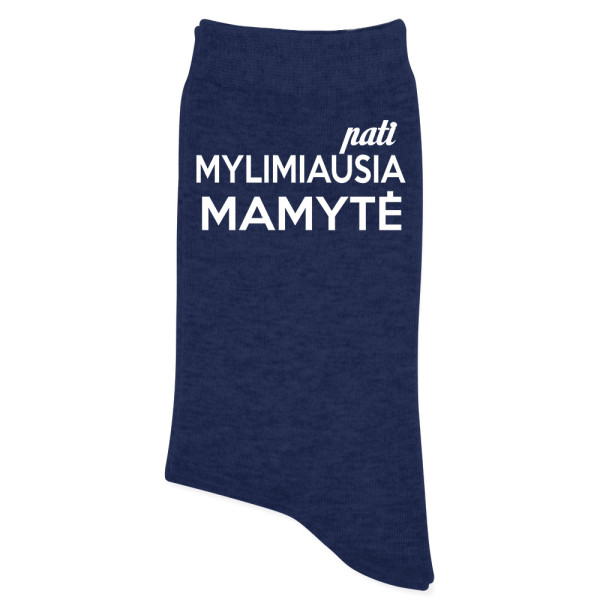 Moteriškos kojinės "Pati mylimiausia Mamytė" Moteriškos kojinės "Pati mylimiausia Mamytė"