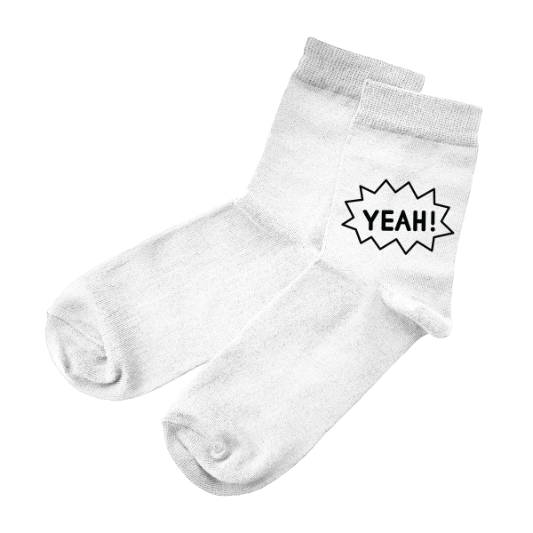Moteriškų kojinių rinkinys "Phrases"