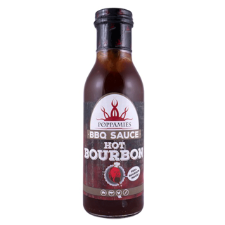 Padažas-marinatas "Hot Bourbon BBQ", 410g.