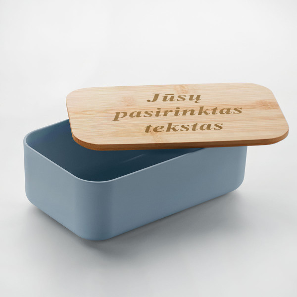 Pietų dėžutė "BEIBABOX" su Jūsų pasirinktu tekstu