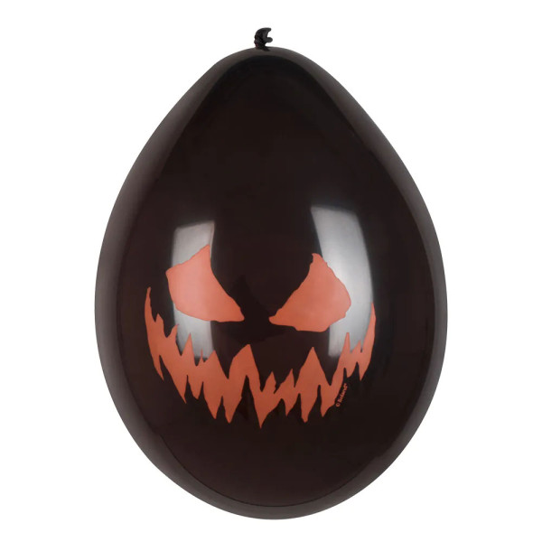 Premium balionai "Creepy Pumpkin" (6vnt)