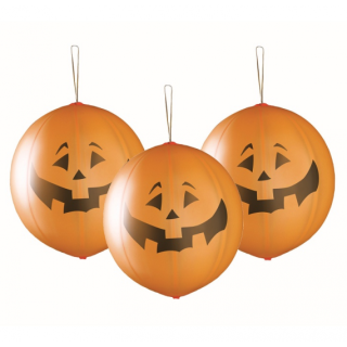 Premium balionai "Halloween Pumpkin" (3vnt)