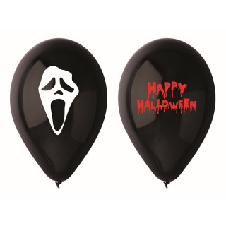 Premium balionai "Scary Halloween" (5vnt)