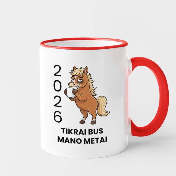 Puodelis "2026 Mano metai"