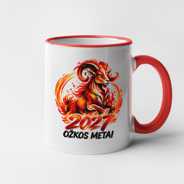 Puodelis "2027-ožkos metai"
