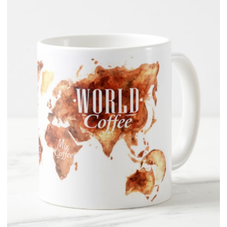 Puodelis "Coffee world"