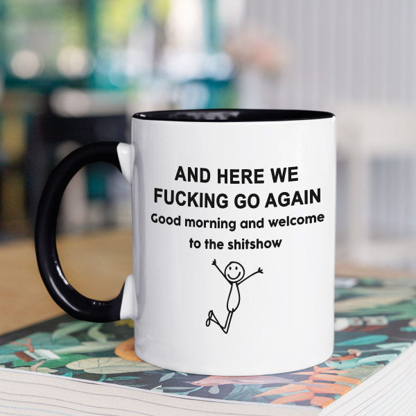 Puodelis "Here we go again"