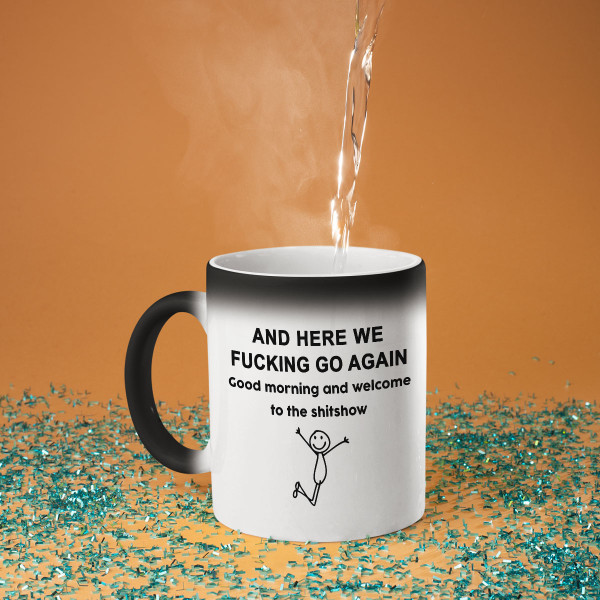 Puodelis "Here we go again"