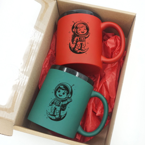 Puodelių rinkinys "Love Among the Stars"