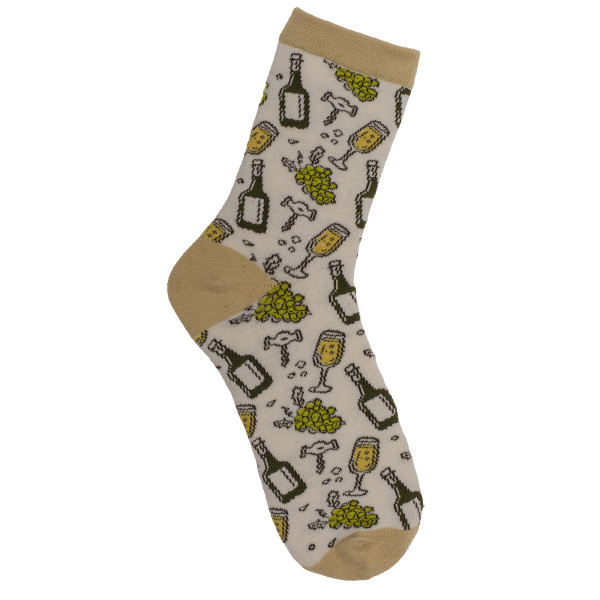 Raudono ir balto vyno kojinės, 2 poros