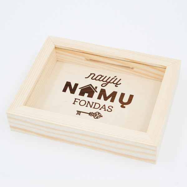 Rėmelis - taupyklė "Namų fondas"