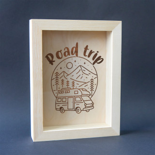 Rėmelis - taupyklė "Road trip"