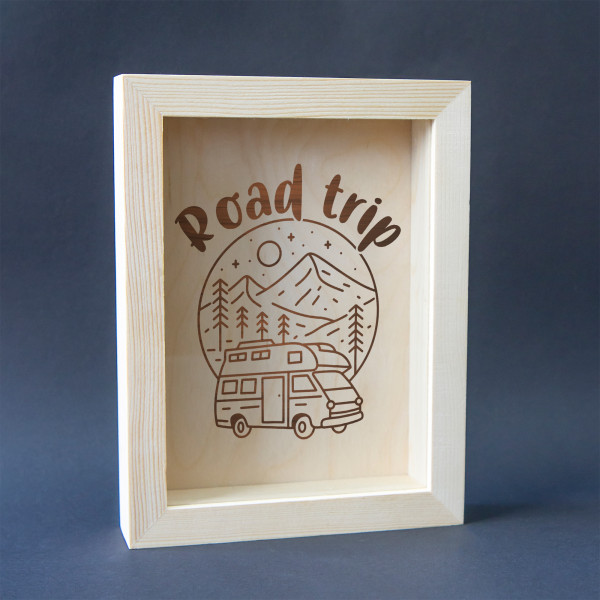 Rėmelis - taupyklė "Road trip"