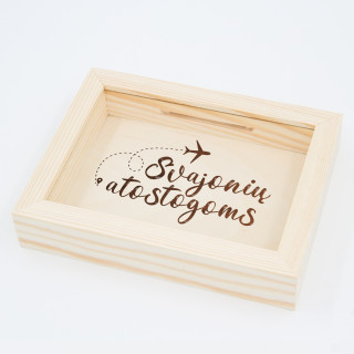 Rėmelis - taupyklė "Svajonių atostogoms"