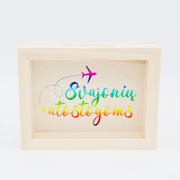 Rėmelis - taupyklė "Atostogoms"