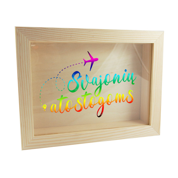 Rėmelis - taupyklė "Atostogoms"