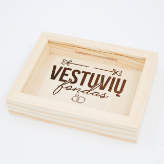 Rėmelis - taupyklė "Vestuvių fondas"