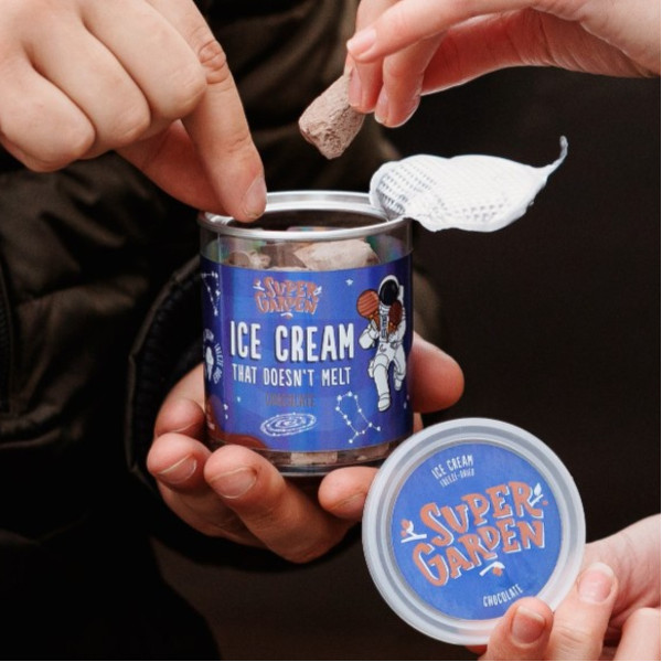 SUPER GARDEN šaltyje džiovinti šokoladiniai ledai, 40g