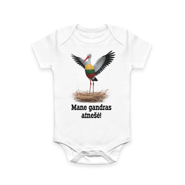 Smėlinukas "Mane gandras atnešė"