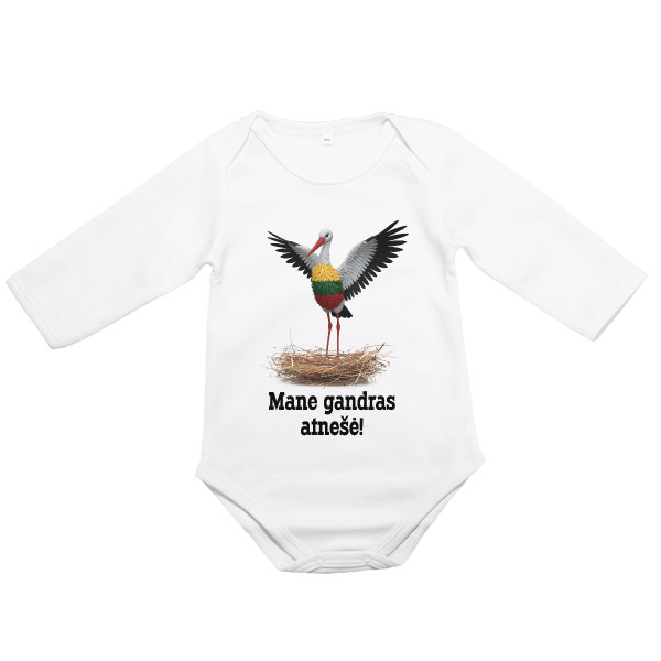 Smėlinukas "Mane gandras atnešė"