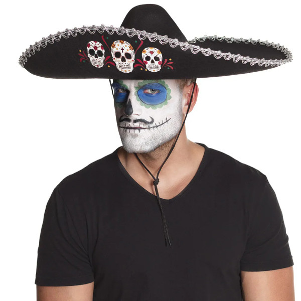 Meksikietiška skrybėlė „Sombrero Calavera“