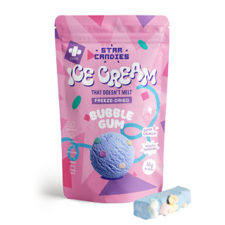 STAR CANDIES šaltyje džiovinti kramtomosios gumos ledai, 50g