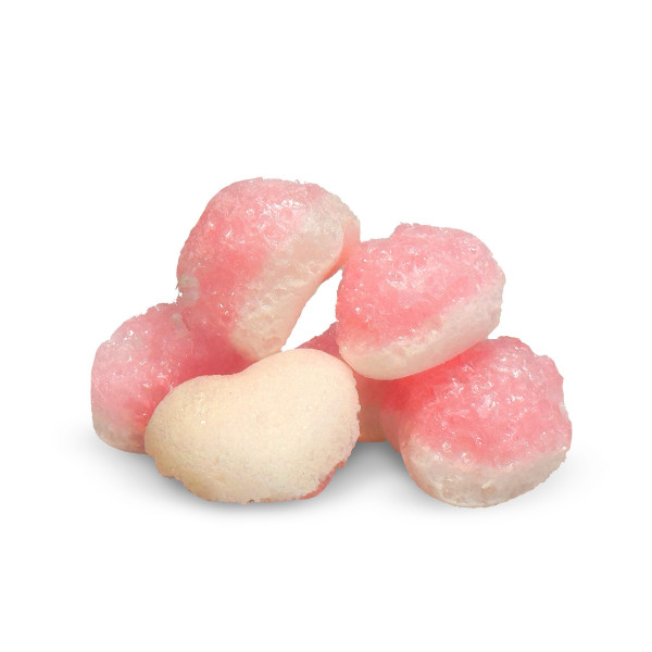 STAR CANDIES šaltyje džiovinti guminukai "Hearts", 30g.