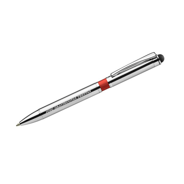 Stilingas liečiamo ekrano rašiklis (su galimybe išgraviruoti už papildomą kainą)