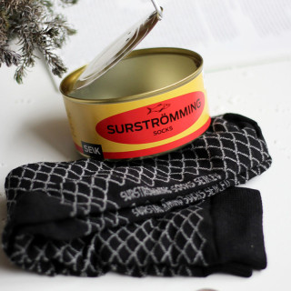 "Surströmming" kojinės skardinėje (dydis 40 - 46)