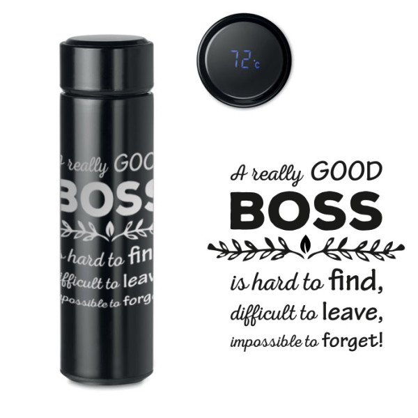 Termosas su termometru "Really good BOSS" (500ml)