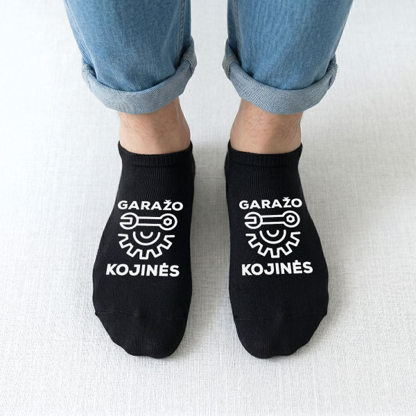 Trumpos vyriškos kojinės "Garažo kojinės"